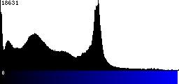 Blue Histogram