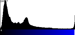 Blue Histogram