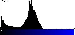 Blue Histogram