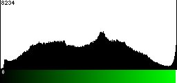 Green Histogram