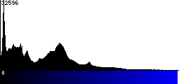 Blue Histogram