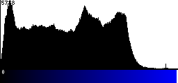 Blue Histogram