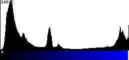 Blue Histogram