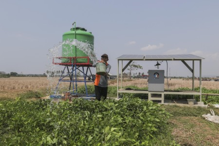 solar panel solusi pertanian saat kemarau