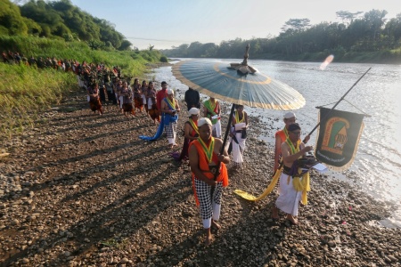 Semangat Melestarikan Tradisi Budaya Memetri Kali Progo