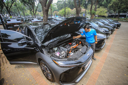 Mobil Listrik Toyota Untuk Kendaraan KTT ASEAN