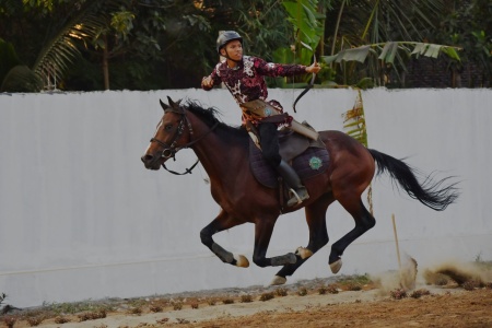 Spirit of Horseback Archery Indonesia.