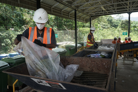 Pusat Pengolahan Sampah Tambang