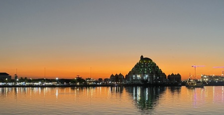 Keindahan SUNSET di Kota Makassar