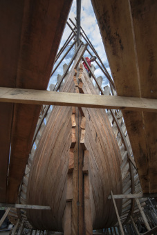 Pembuatan Kapal Kayu - Bagan Siapiapi
