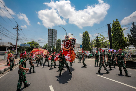 Semangat Pasukan TNI