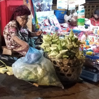 Potret pedagang kawasan pasar Badung