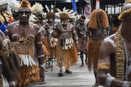 Suku Asmat di Papua Selatan