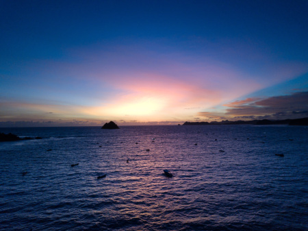 Sunset di Tanah Lombok