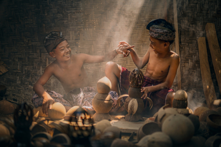 Belajar Membuat Kerajinan Tangan Dari Batok Kelapa