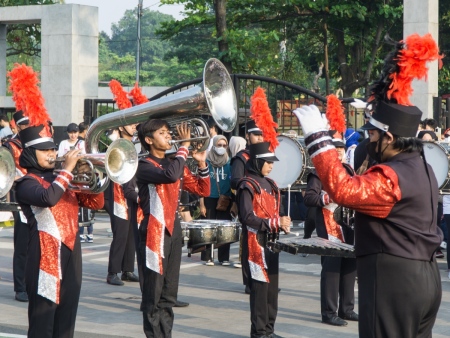 Marching Band Merah Putih